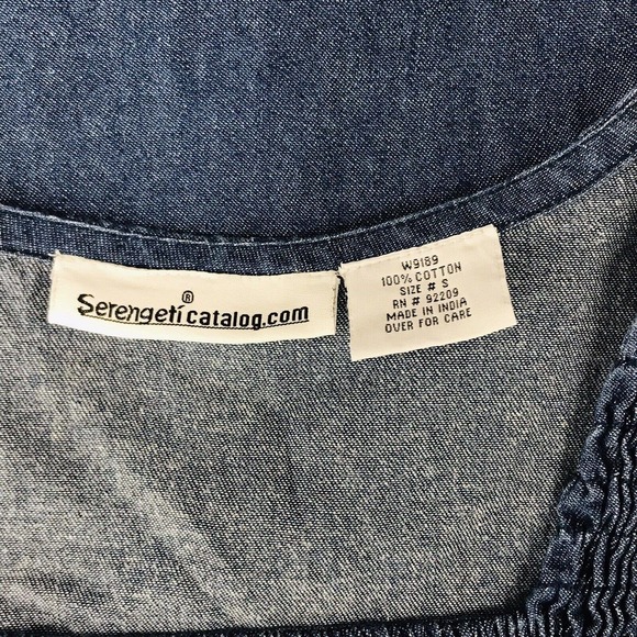 Serengeti Dresses Serengeti Catalog S Dress Shirred Pockets Buttons